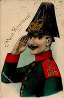 Regiment Ulm (7900) Nr. 120 Kaiser Wilhelm 2. Württ. Inf. Regt. Prägedruck II (fleckig) - Regiments