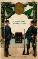 Regiment Zwickau (O9500) Nr. 133 9. Königl. Sächs. Inf. Regt. I-II - Regiments