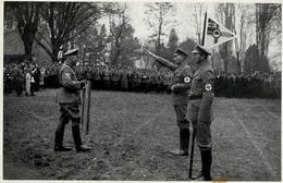 Zwischenkriegszeit Stahlhelmbund Gau Hildesheim Unterschrift Roedenbeck, W. Major A.D.  WK II Foto-Karte I-II (fleckig) - Historia