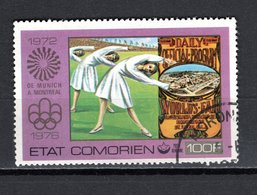 COMORES  PA  N°  108    OBLITERE  COTE 1.00€    JEUX OLYMPIQUES  VOIR DESCRIPTION - Comoren (1975-...)