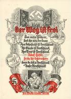 Saarabstimmung Der Weg Ist Frei WK II Künstlerkarte I-II - Guerra 1939-45