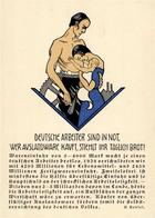 Propaganda WK II - DEUTSCHE ARBEITER Sind In NOT - Wer AUSLANDSWARE KAUFT - Stiehlt Ihr Täglich Brot! I - Guerre 1939-45