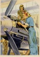Propaganda WK II - FRAUEN SCHAFFEN Für EUCH Nr. 652 - Im Flugzeugbau I - Guerre 1939-45