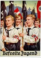 Propaganda WK II Befreite Jugend Künstler-Karte I-II - Guerre 1939-45