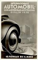Propaganda WK II Berlin (1000) Int. Automobil U. Motorrad Ausstellung  I-II Expo - Guerra 1939-45