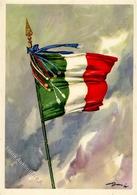 Propaganda WK II Italien Künstlerkarte I-II - War 1939-45