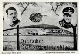 Propaganda WK II Reichs Erntedasnkfest Hitler Und Darre Bückeburg I-II - Guerra 1939-45