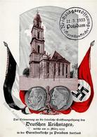 Propaganda WK II Reichstagseröffnung Hitler Hindenburg I-II - Guerre 1939-45