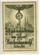 Propaganda WK II Reichstagswahl I-II - War 1939-45