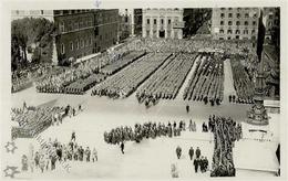 Mussolini Propaganda Italien WK II  Foto AK I-II - Guerra 1939-45