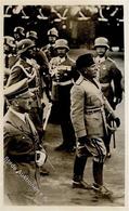 Mussolini WK II Hitler Foto AK I-II - Weltkrieg 1939-45