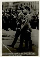 Mussolini WK II Hitler Foto AK I-II - Guerra 1939-45