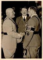 Mussolini WK II Hitler PH M 2 Foto AK I-II - Oorlog 1939-45