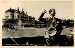 Hitler Bad Godesberg (5300) Rheinhotel WK II PH D 9 Foto AK I-II - Oorlog 1939-45