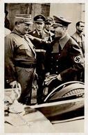 Hitler Göring WK II  Foto AK I-II (fleckig) - Weltkrieg 1939-45