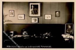 Hitler WK II Erinnerungszimmer Strandhotel Horumersiel Foto AK I-II - Weltkrieg 1939-45