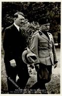 Hitler WK II Mussolini PH I 2 Foto AK I-II - War 1939-45