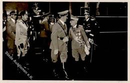 Hitler WK II Mussolini PH It. 3 Foto AK I-II - War 1939-45