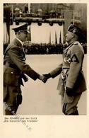 Hitler WK II Mussolini PH M 10 Foto AK I-II - Guerre 1939-45