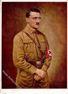Hitler WK II Siegn Viehmeier Künstlerkarte I-II - War 1939-45