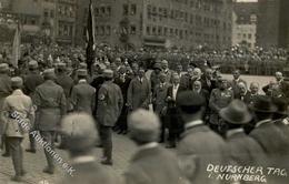 REICHSPARTEITAG NÜRNBERG 1923 WK II - Seltene Foto-Ak Vom DEUTSCHEN TAG In NÜRNBERG 1923 Mit HITLER I-II Selten!! - Guerra 1939-45