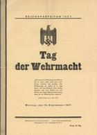 Reichsparteitag WK II Nürnberg (8500) 1937 Programm Tag Der Wehrmacht II (Falz) - Guerre 1939-45