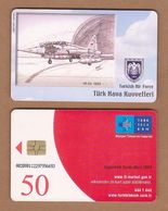 AC - TURK TELECOM PHONECARDS -  NF - 5A 1989 CREDITS: 50 DATE : 2006 - Avions