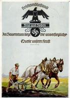 LEIPZIG WK II - 5.REICHSNÄHRSTANDS-AUSSTELLUNG 1939 Mit S-o Ecke Gestoßen I-II - Weltkrieg 1939-45