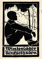HJ WK II - HITLER-JUGEND-WINTERLAGER BERCHTESGADEN 1936 I - Guerre 1939-45