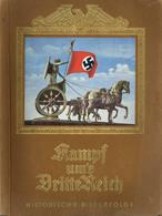 Sammelbild-Album WK II Kampf Ums Dritte Reich 1933 Zigaretten Bilderdienst Altona-Bahrenfeld Kompl. Mit Röhm-Foto Und  S - Guerre 1939-45