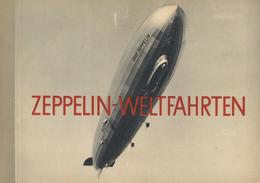 Sammelbild-Album Zeppelin Weltfahrten 1933 Bilderstelle Lohse Kompl. Mit Schutzkarton II Dirigeable - War 1939-45