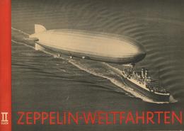 Sammelbild-Album Zeppelin Weltfahrten II. Buch Bilderstelle Lohse Kompl. Mit Schutzkarton II Dirigeable - Guerre 1939-45