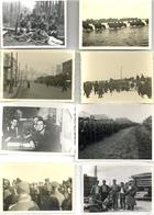 WK II Russland  Partie Mit Circa 100  Fotos Div. Formate, Ca. 140 Kontaktabzüge Und Eine Negativ-Rolle I-II - Guerre 1939-45