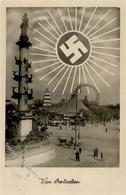 Aufgehende Sonne WK II Wien (1010) Österreich Praterstein  I-II - War 1939-45