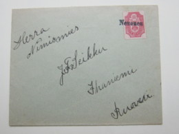 1905 , NENONEN , Klarer Stempel Auf Brief - Briefe U. Dokumente