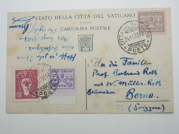 1933 , Ganzsache  In Die Schweiz - Briefe U. Dokumente