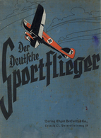 BUCH WK II - Der DEUTSCHE SPORTFLIEGER - Sammelmappe Mit 15 Versch. Illustrierten DINA4-Heften Aus 1935-1937 Mit Vielen - Guerre 1939-45