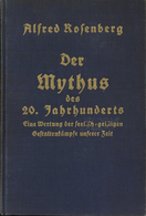 Buch WK II Der Mythus Des 20. Jahrhunderts Rosenberg, Alfred 1930 Verlag Hoheneichen 670 Seiten II - War 1939-45