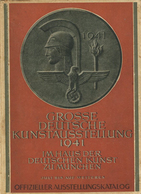 Buch WK II HDK Grosse Deutsche Kunstausstellung 1941 Ausstellungskatalog Verlag F. Bruckmann 97 Seiten Und 68 Abbildunge - War 1939-45