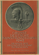 Buch WK II HDK Grosse Deutsche Kunstausstellung 1942 Ausstellungskatalog Verlag F. Bruckmann 89 Seiten Und 68 Abbildunge - War 1939-45