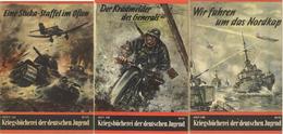 Buch WK II Heft Kriegsbücherei Der Deutschen Jugend Lot Mit 36 Stück Nr. 121 - 156 (151 Fehlt, 150 2x Mit Verschiedenen  - War 1939-45