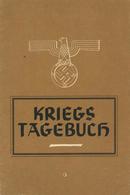 Buch WK II Heft Kriegstagebuch Eintragungen Ab 5.1.1939 Bis 28.8. II - War 1939-45