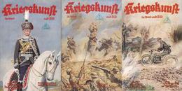 Buch WK II Kriegskunst In Wort Und Bild Jahrgang XIII Heft 1 - 11 1937 Lot Mit 11 Heften Verlag Offene Worte Viele Abbil - War 1939-45