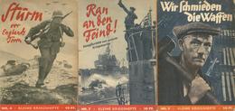 Buch WK II Lot Mit 5 Heften Kleine Kriegshefte Zentralverlag Der NSDAP Franz Eher Nachf. Div. Abbildungen II (1x Doppelt - War 1939-45