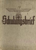 Buch WK II Zeitschrift Der Schulungsbrief II. Jahrgang 1. - 12 Im Sammelordner Hrsg. Reichsschulungsleiter Dr. Max Fraue - Guerre 1939-45