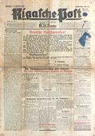 Buch WK II Zeitung Rigasche Post Thema Umsiedlung Lettland Deutsche II- (fleckig, Beschädigt) Journal - Guerra 1939-45
