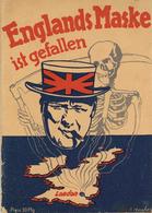 HEFT WK II - ENGLANDS MASKE Ist GEFALLEN - 64 Seiten, Volkischer Verlag Düsseldorf 1939 - Teils JUDAIKA I-II - War 1939-45