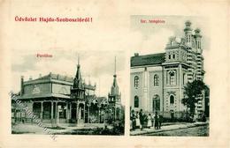 Synagoge HAJDU-SZOBOSZLOROL,Ungarn - Rücks. Fleckig I-II Synagogue - Judaika