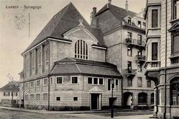 Synagoge Luzern (6000) Schweiz 1919 I-II Synagogue - Jewish