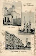 Synagoge TISZA-FÖLDVARROL,Ungarn - I-II Synagogue - Judaika